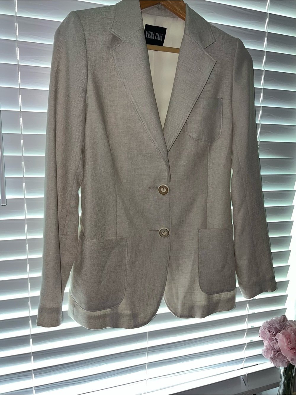 Vena Cava Light Beige Tailored Blazer